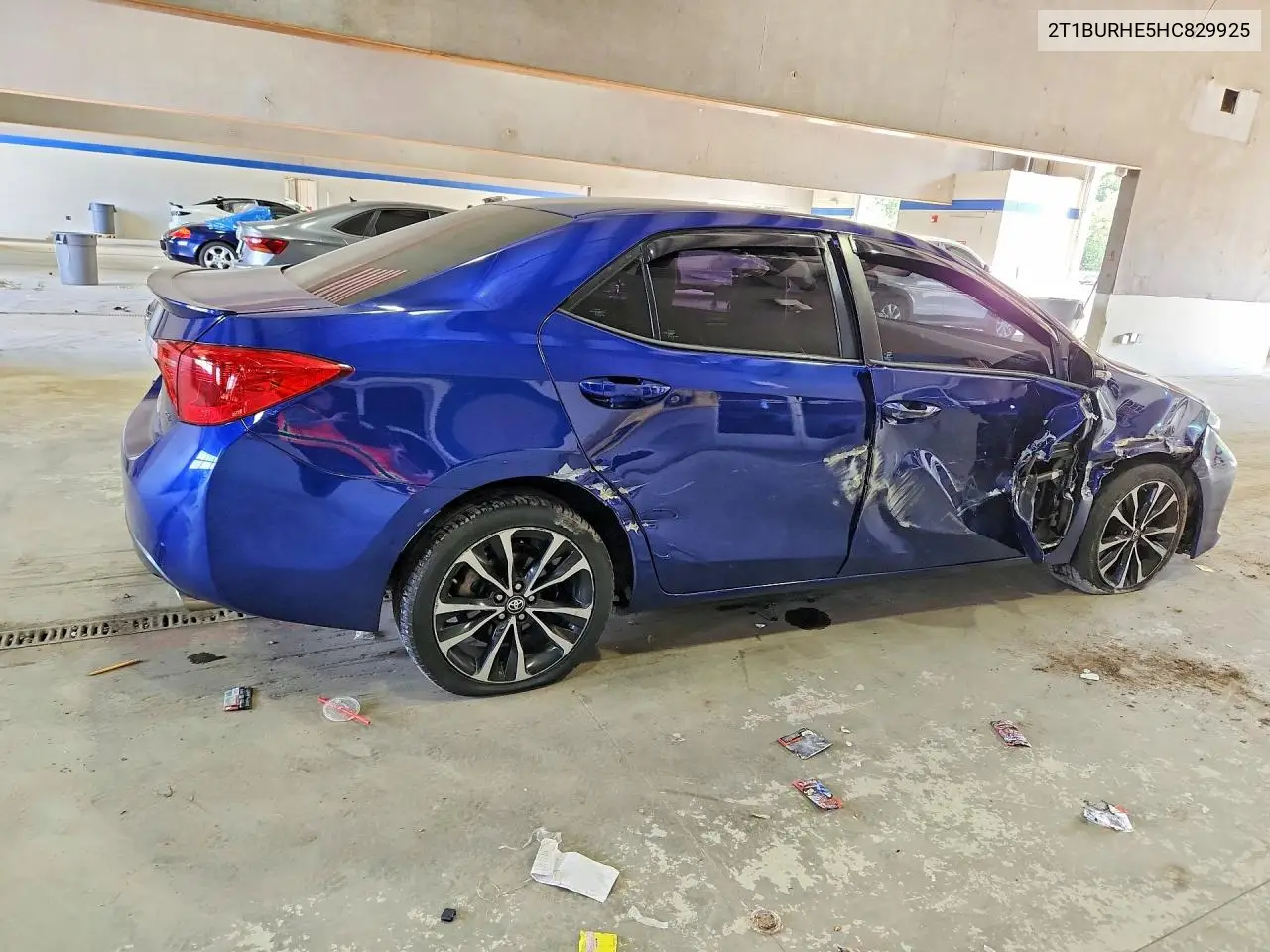 2017 TOYOTA COROLLA VIN 2T1BURHE5HC829925 — фото 3