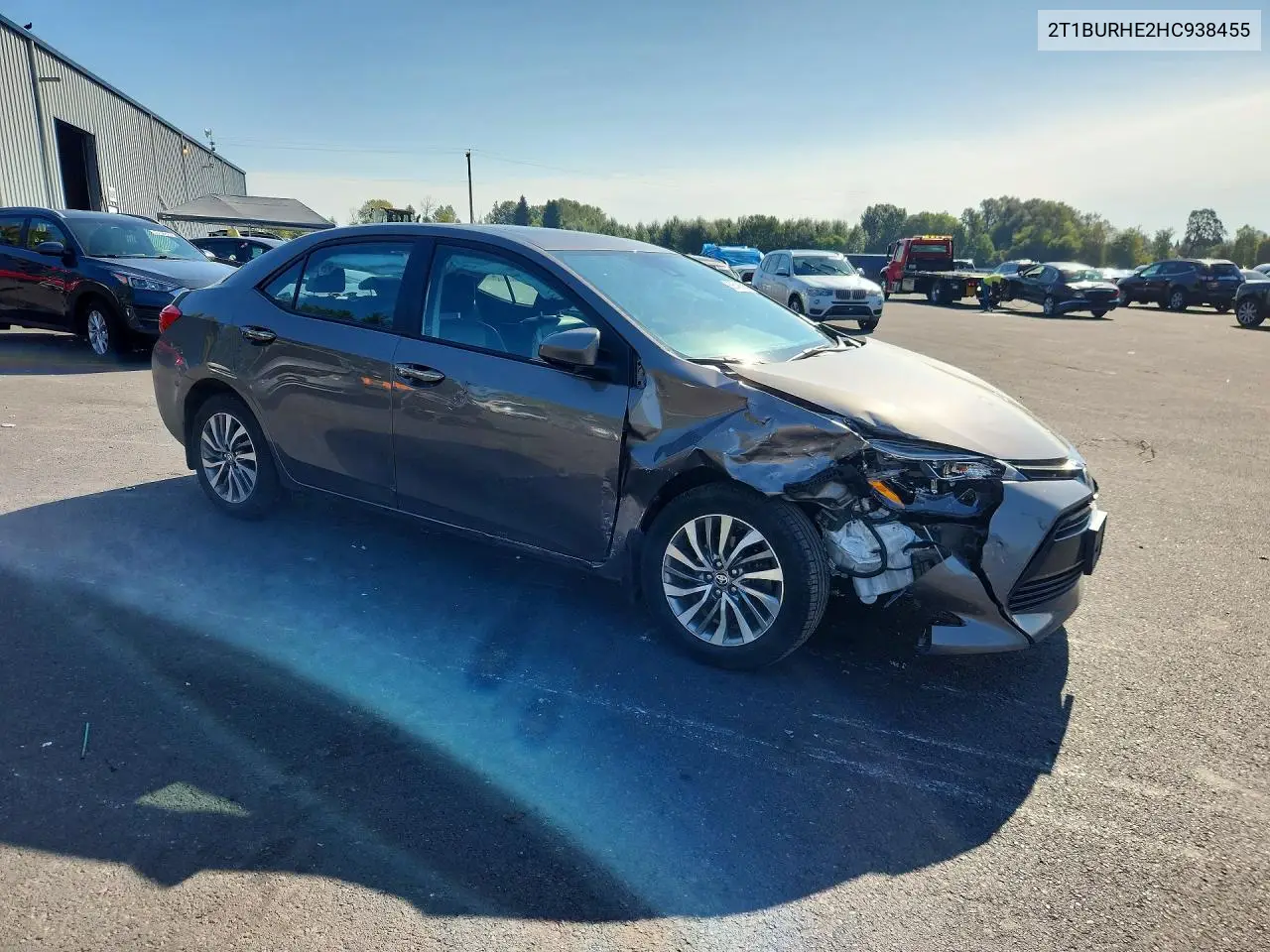 2017 TOYOTA COROLLA VIN 2T1BURHE2HC938455 — фото 4