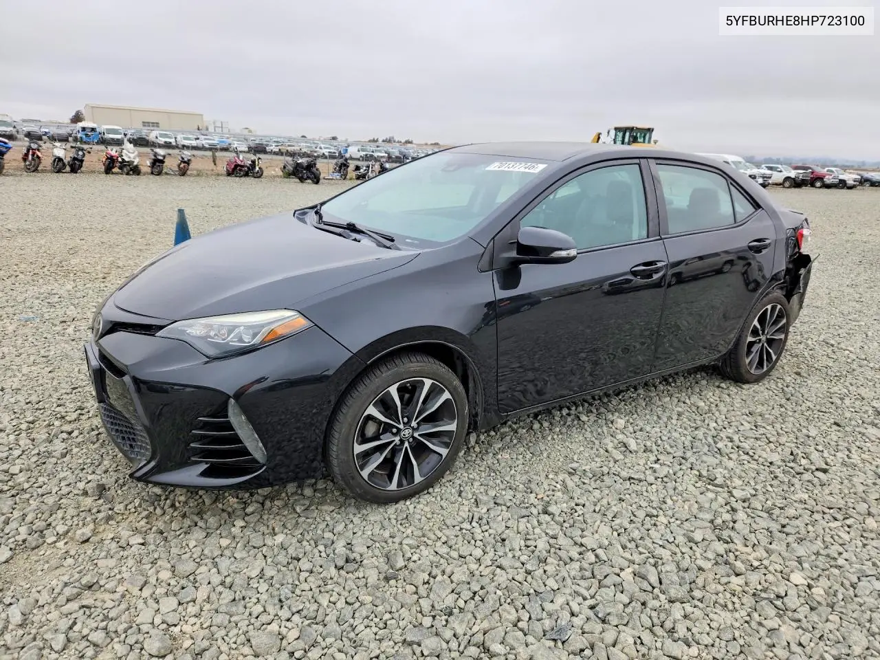 TOYOTA COROLLA 2017, VIN 5YFBURHE8HP723100