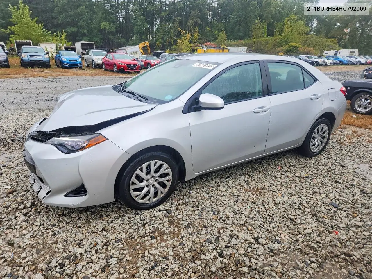 TOYOTA COROLLA 2017, VIN 2T1BURHE4HC792009
