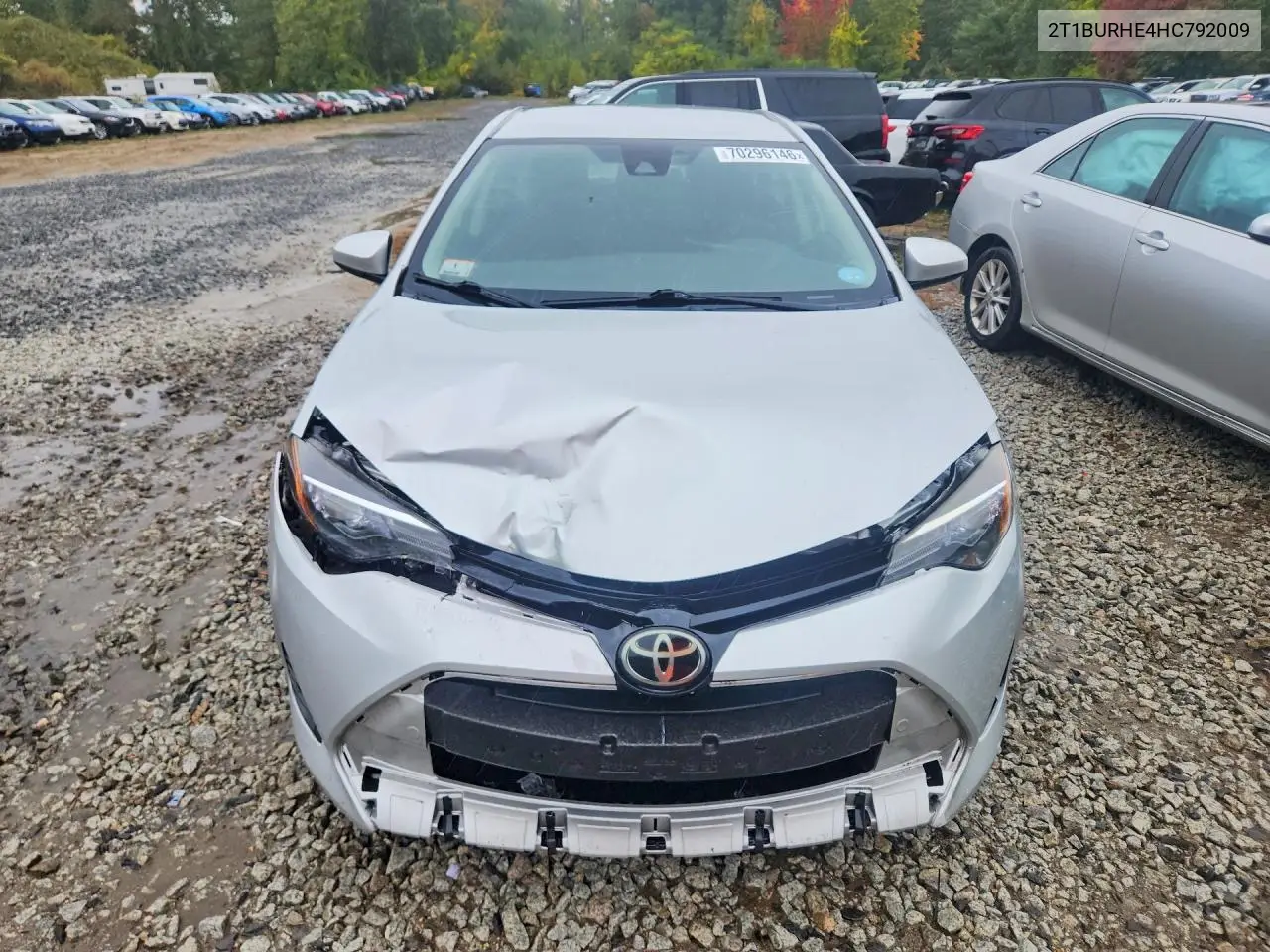 2017 TOYOTA COROLLA VIN 2T1BURHE4HC792009 — фото 5