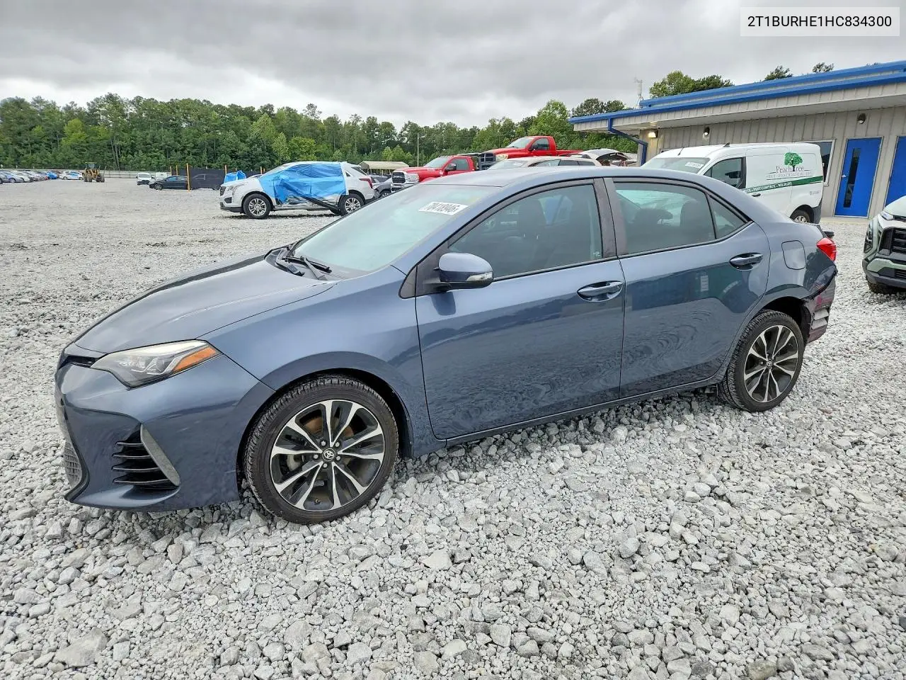 TOYOTA COROLLA 2017, VIN 2T1BURHE1HC834300