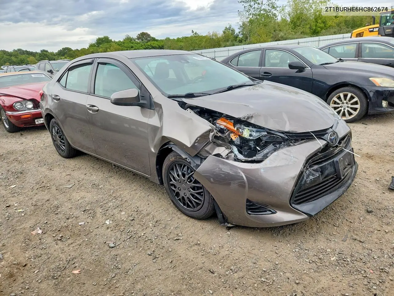 2017 TOYOTA COROLLA VIN 2T1BURHE6HC862674 — фото 4