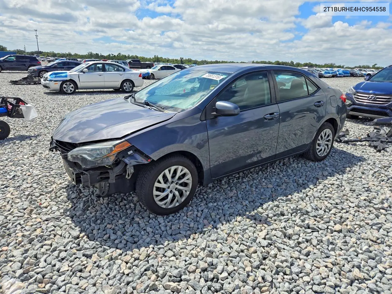 TOYOTA COROLLA 2017, VIN 2T1BURHE4HC954558