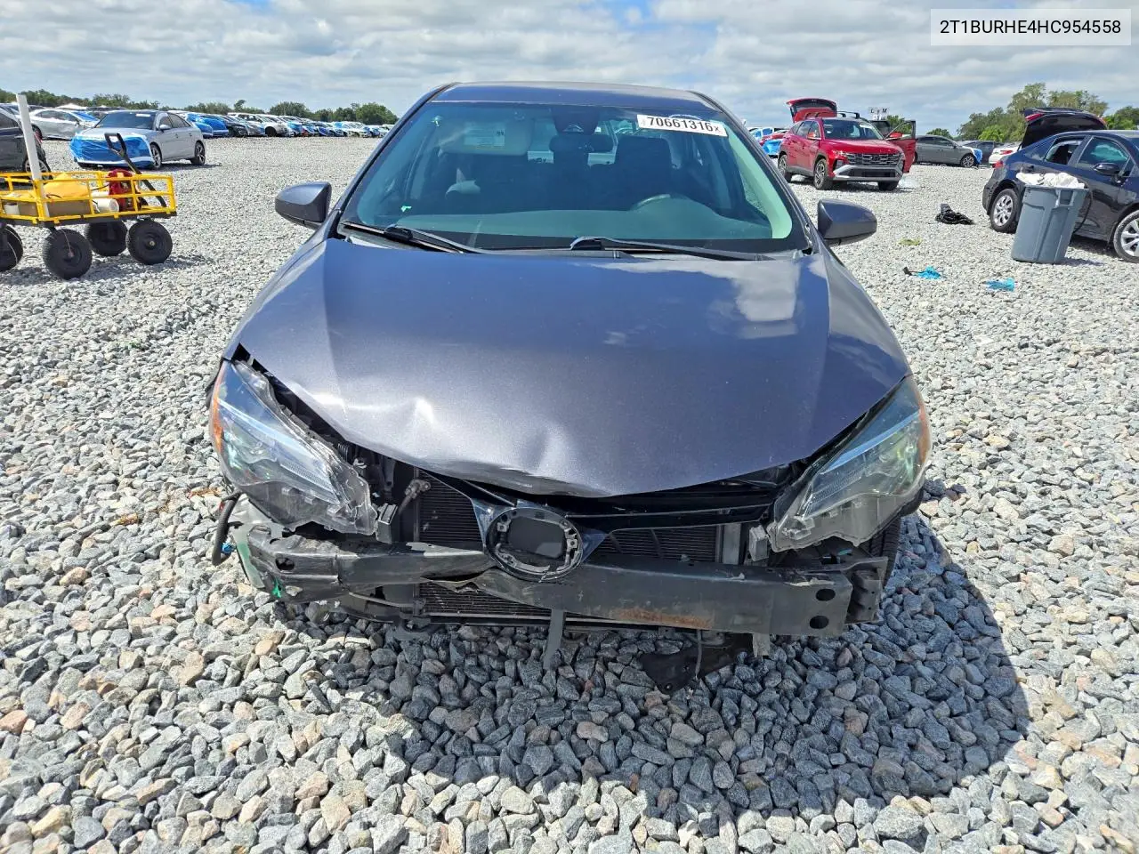 2017 TOYOTA COROLLA VIN 2T1BURHE4HC954558 — фото 5