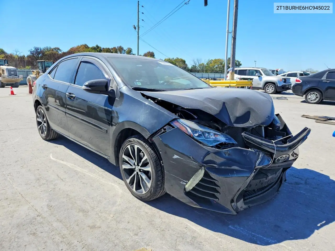 2017 TOYOTA COROLLA VIN 2T1BURHE6HC945022 — фото 4
