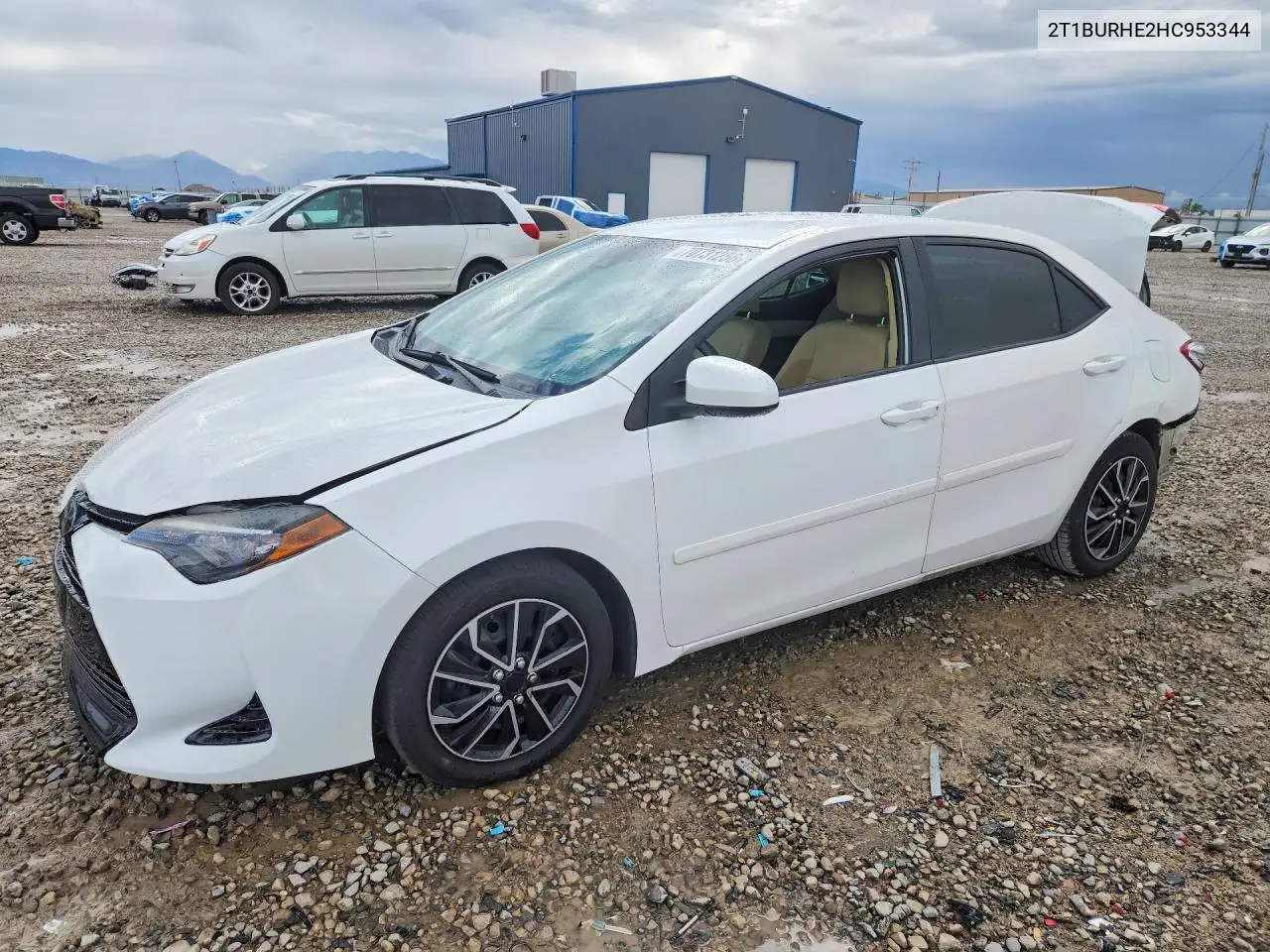 TOYOTA COROLLA 2017, VIN 2T1BURHE2HC953344
