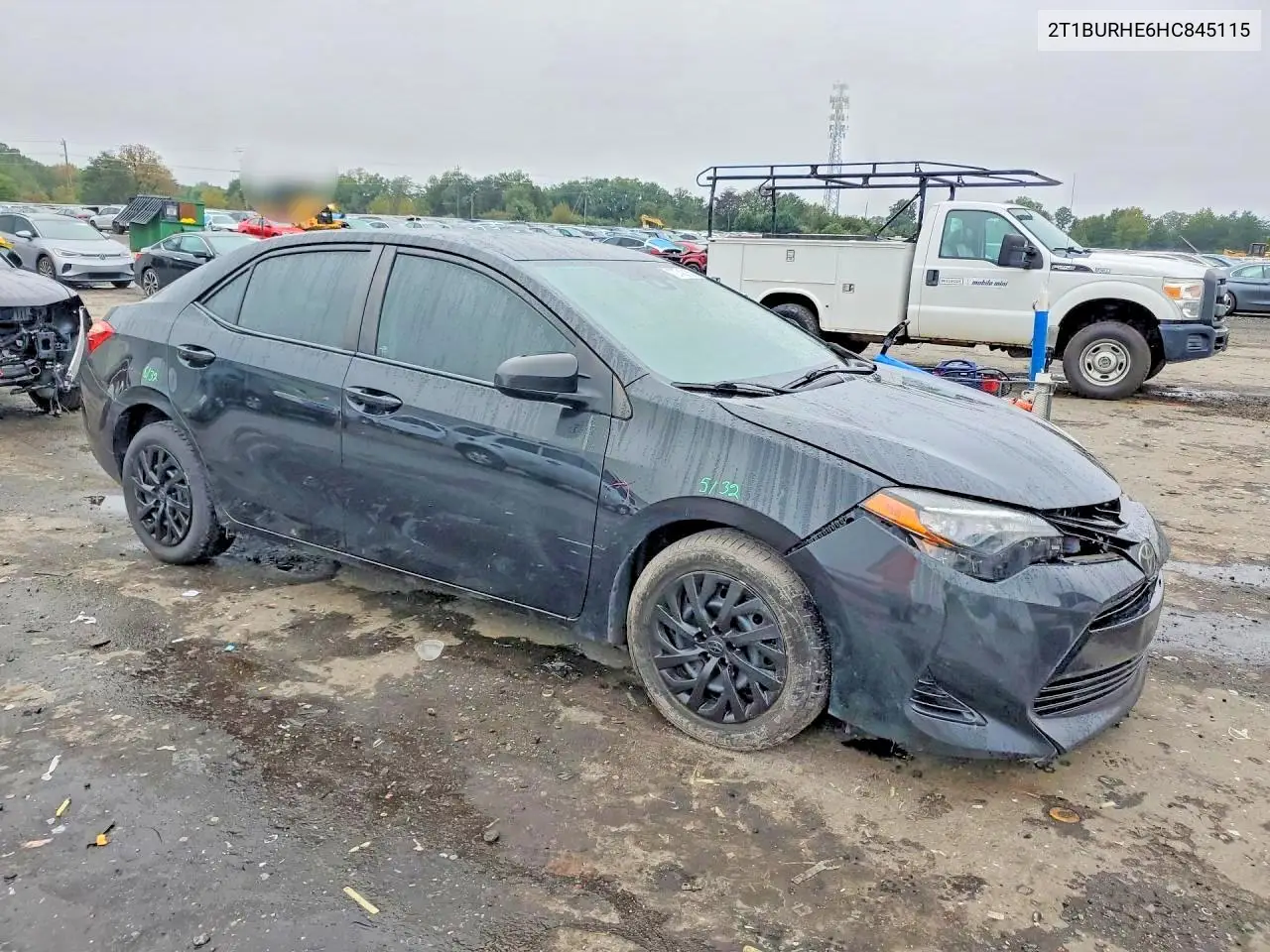 2017 TOYOTA COROLLA VIN 2T1BURHE6HC845115 — фото 4