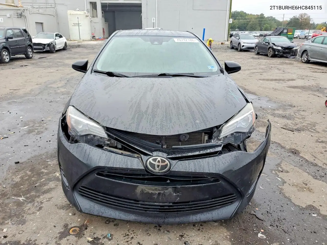 2017 TOYOTA COROLLA VIN 2T1BURHE6HC845115 — фото 5