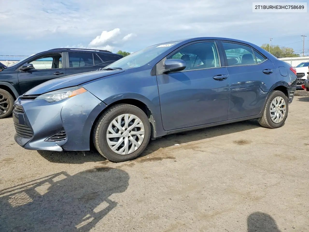 TOYOTA COROLLA 2017, VIN 2T1BURHE3HC758689