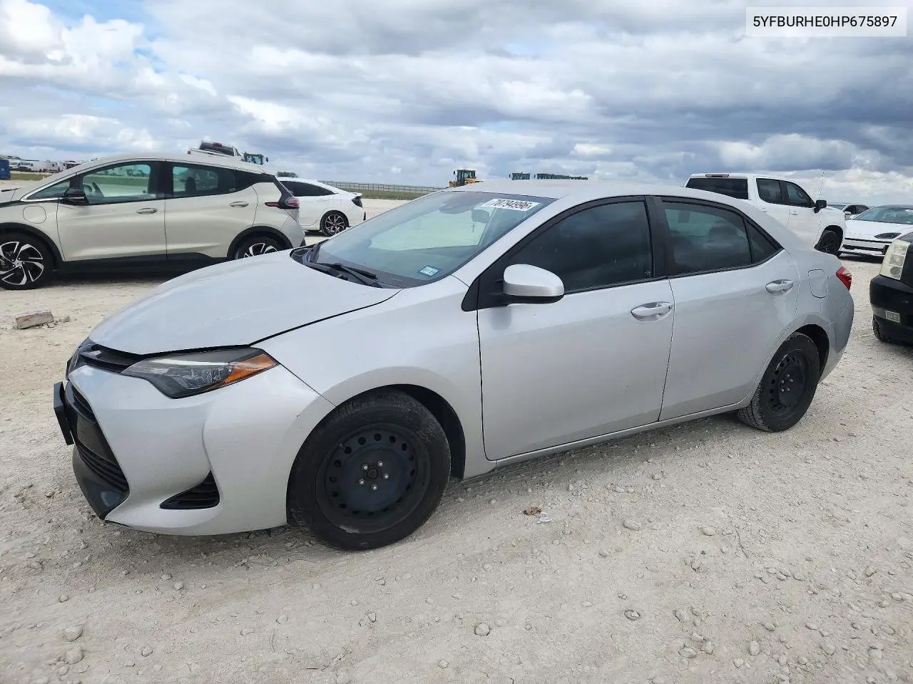 TOYOTA COROLLA 2017, VIN 5YFBURHE0HP675897