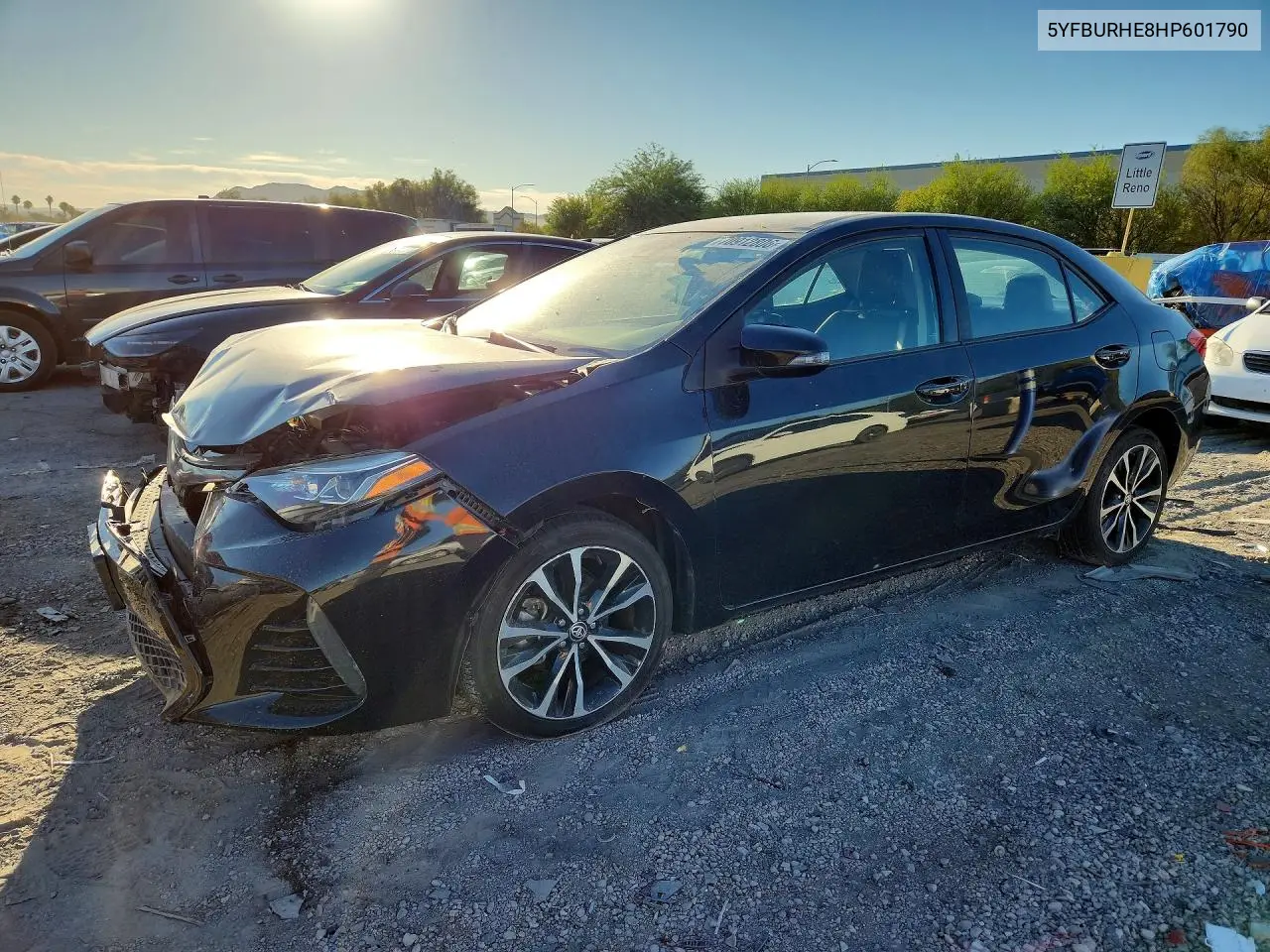 TOYOTA COROLLA 2017, VIN 5YFBURHE8HP601790