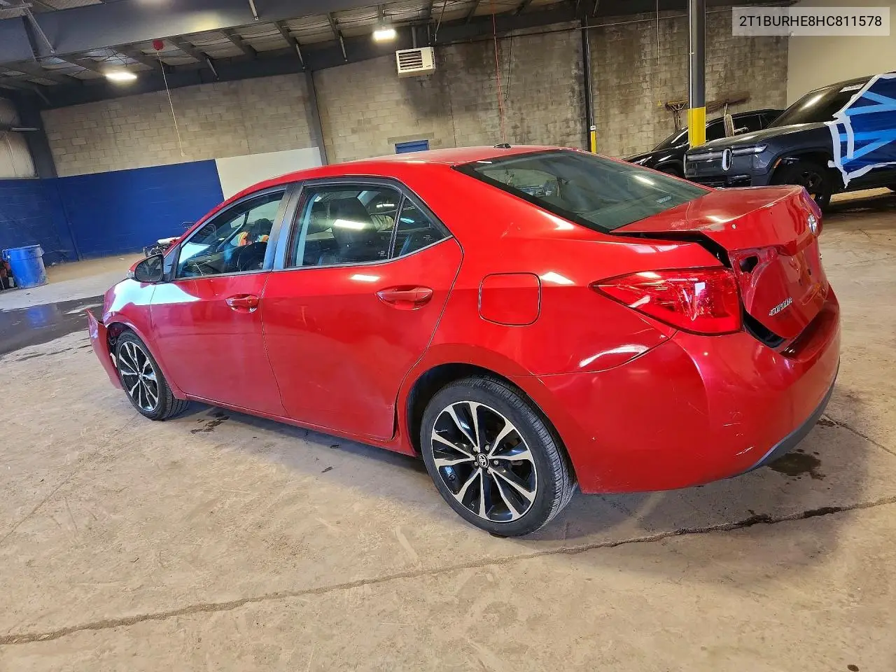 2017 TOYOTA COROLLA VIN 2T1BURHE8HC811578 — фото 2