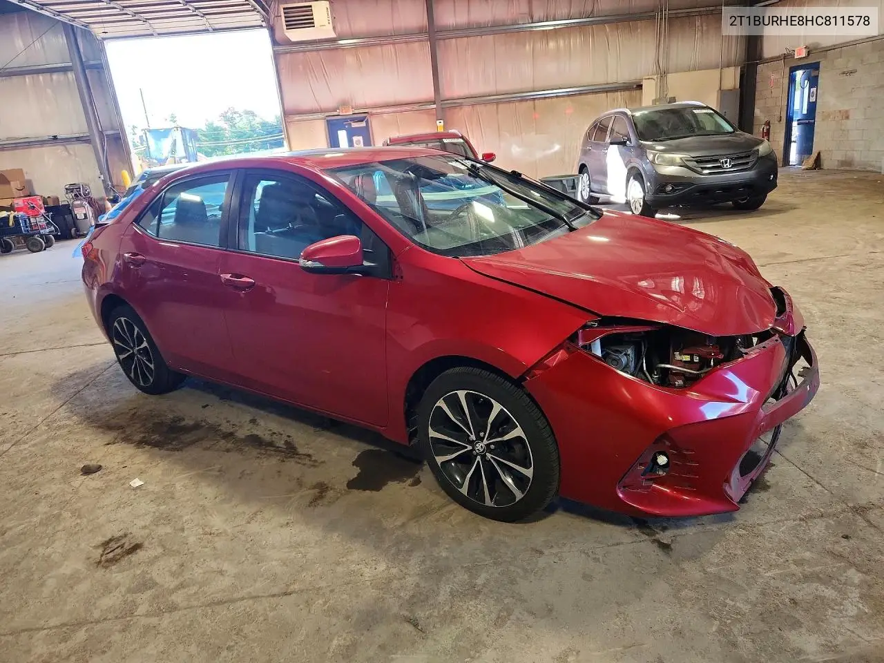 2017 TOYOTA COROLLA VIN 2T1BURHE8HC811578 — фото 4