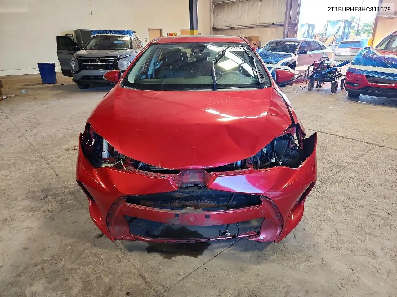 2017 TOYOTA COROLLA VIN 2T1BURHE8HC811578 — фото 5