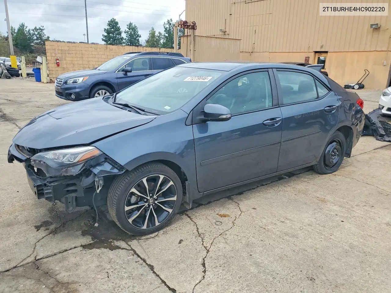 TOYOTA COROLLA 2017, VIN 2T1BURHE4HC902220