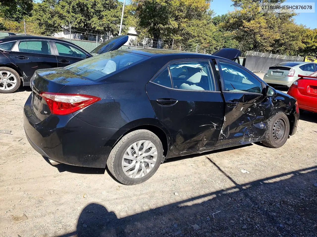 2017 TOYOTA COROLLA VIN 2T1BURHE5HC876078 — фото 3