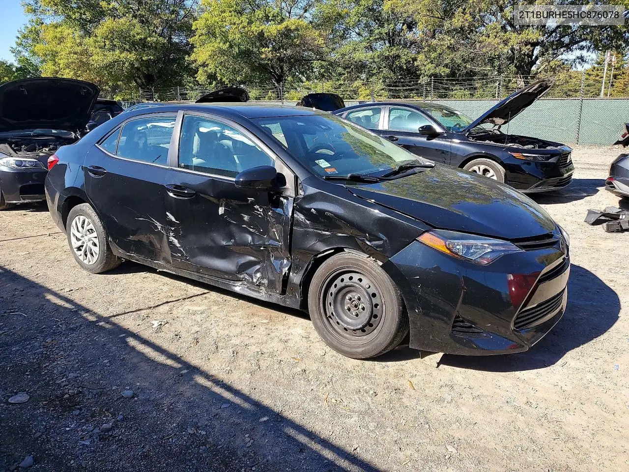 2017 TOYOTA COROLLA VIN 2T1BURHE5HC876078 — фото 4