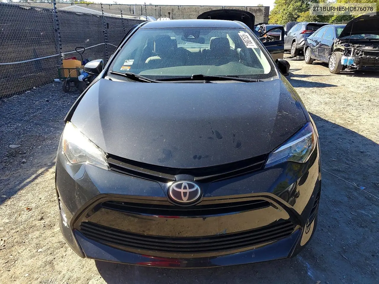 2017 TOYOTA COROLLA VIN 2T1BURHE5HC876078 — фото 5
