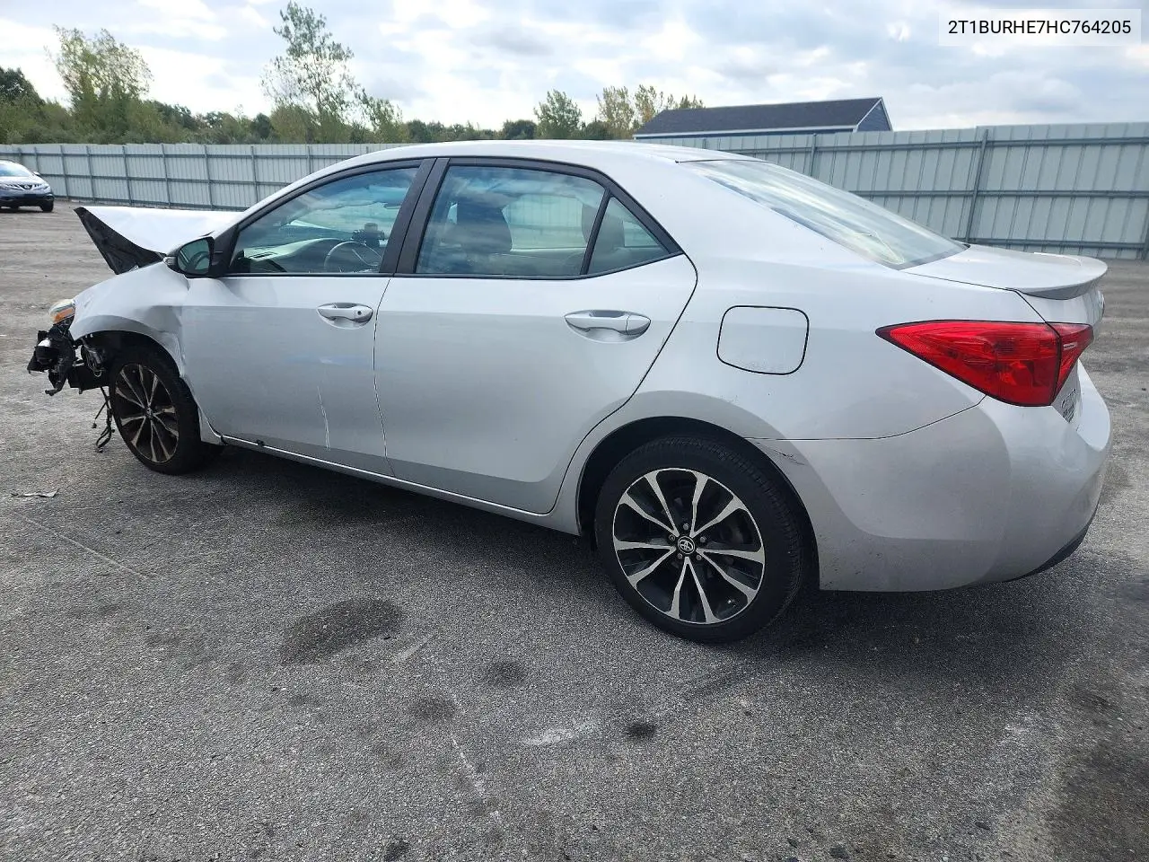 2017 TOYOTA COROLLA VIN 2T1BURHE7HC764205 — фото 2