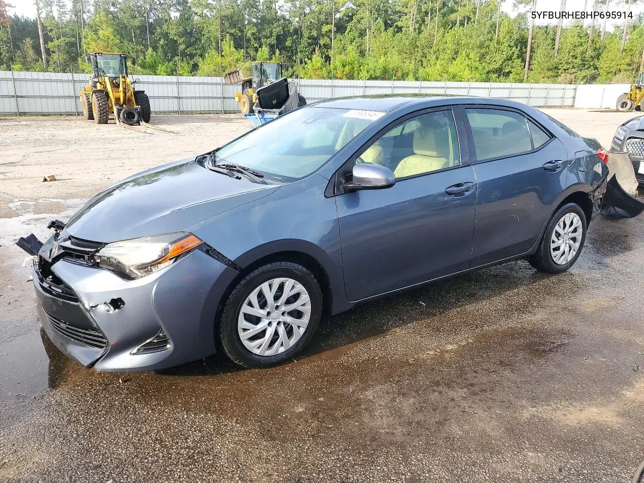 TOYOTA COROLLA 2017, VIN 5YFBURHE8HP695914
