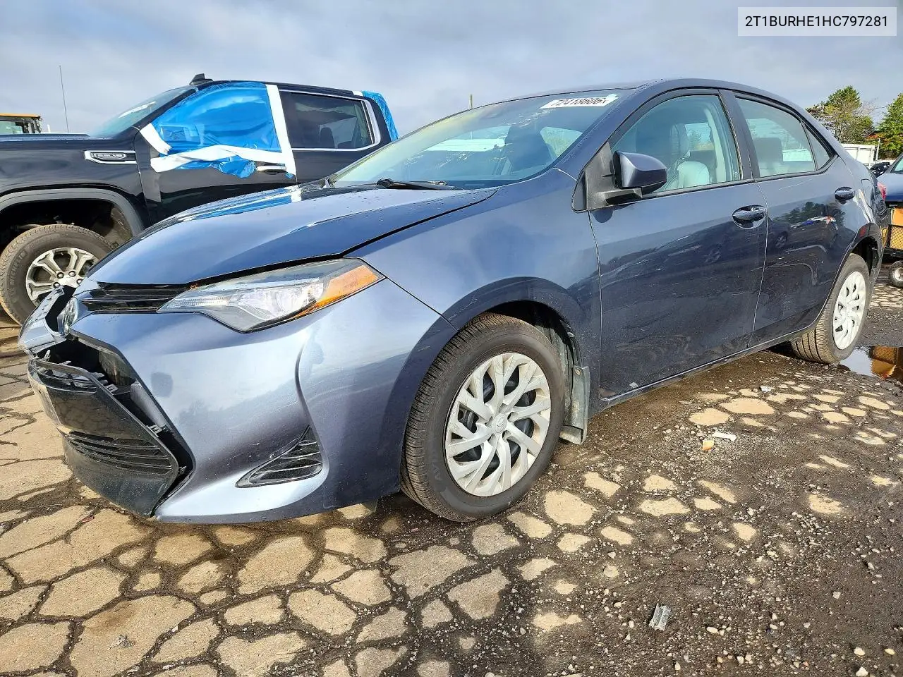 TOYOTA COROLLA 2017, VIN 2T1BURHE1HC797281