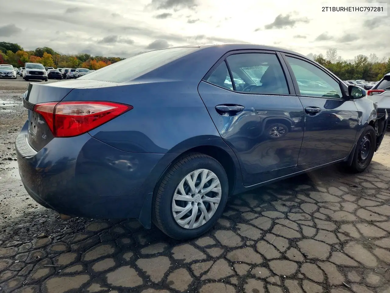2017 TOYOTA COROLLA VIN 2T1BURHE1HC797281 — фото 3