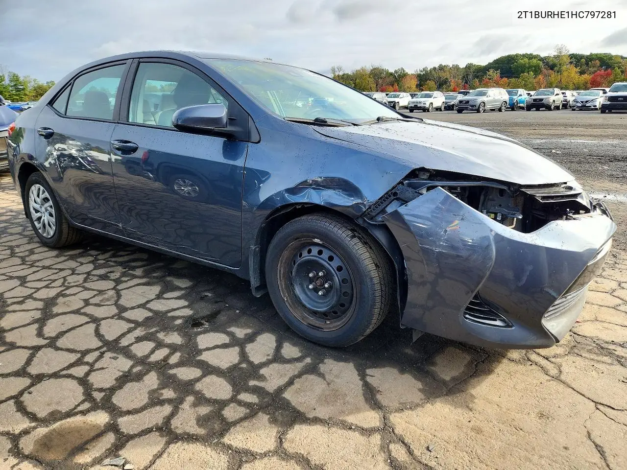 2017 TOYOTA COROLLA VIN 2T1BURHE1HC797281 — фото 4