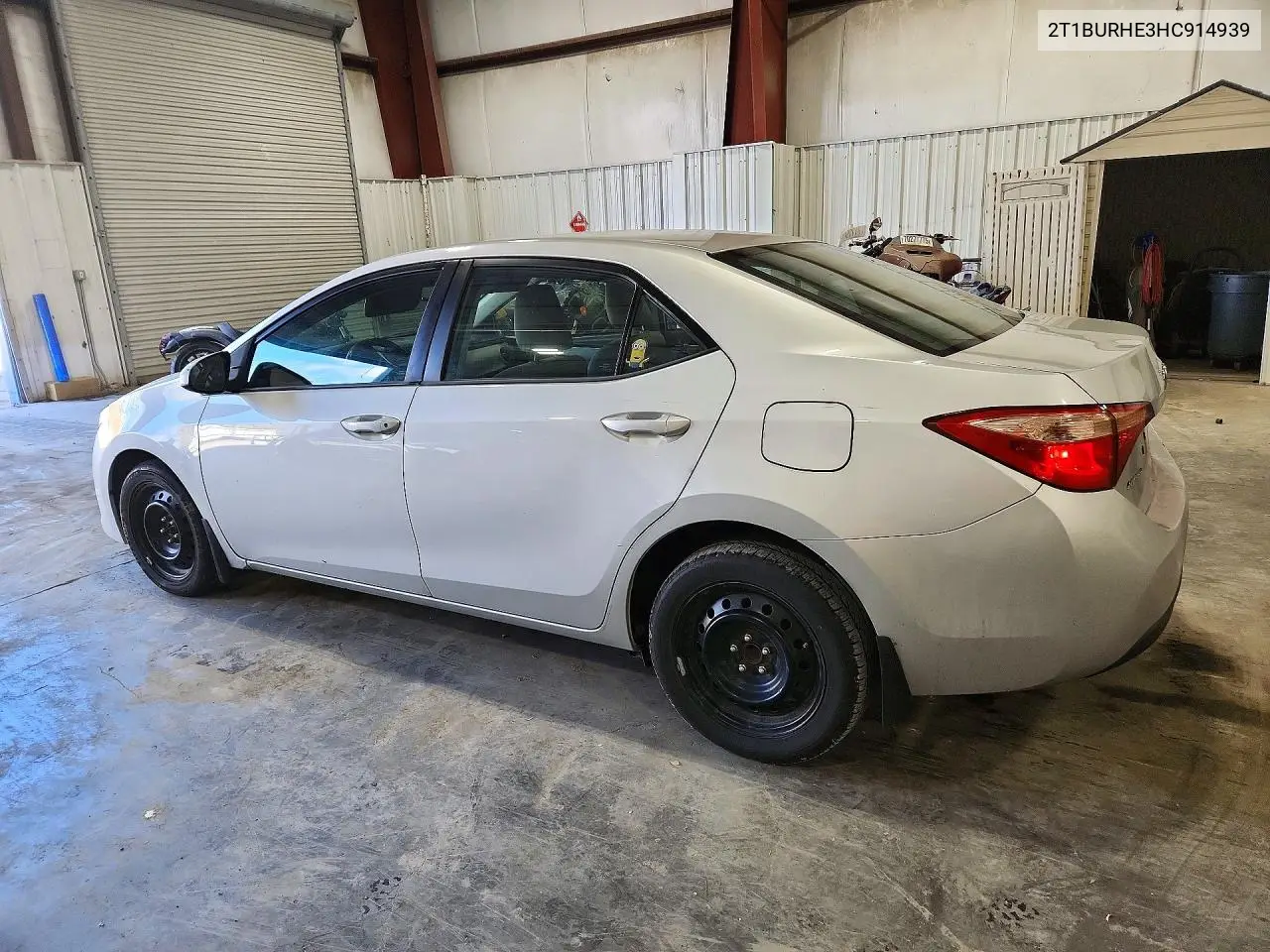 2017 TOYOTA COROLLA VIN 2T1BURHE3HC914939 — фото 2