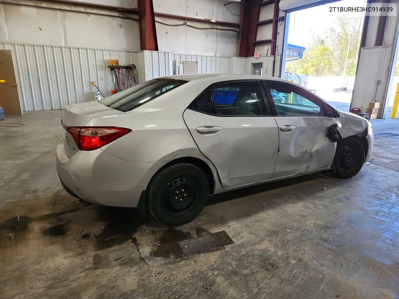 2017 TOYOTA COROLLA VIN 2T1BURHE3HC914939 — фото 3