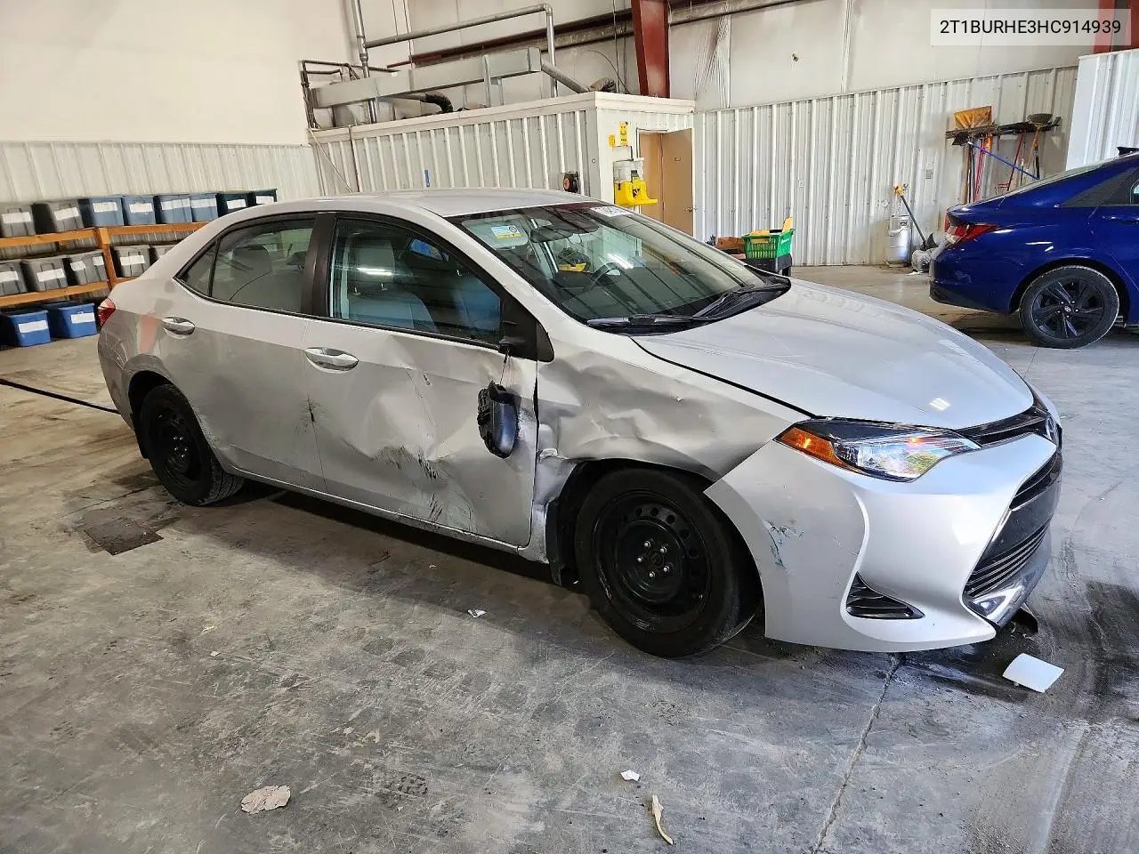2017 TOYOTA COROLLA VIN 2T1BURHE3HC914939 — фото 4