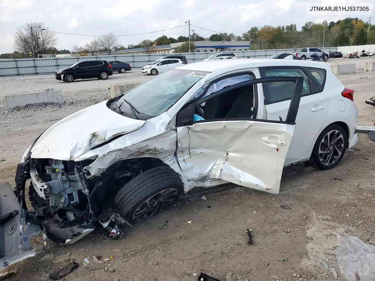 TOYOTA COROLLA 2017, VIN JTNKARJE1HJ537305