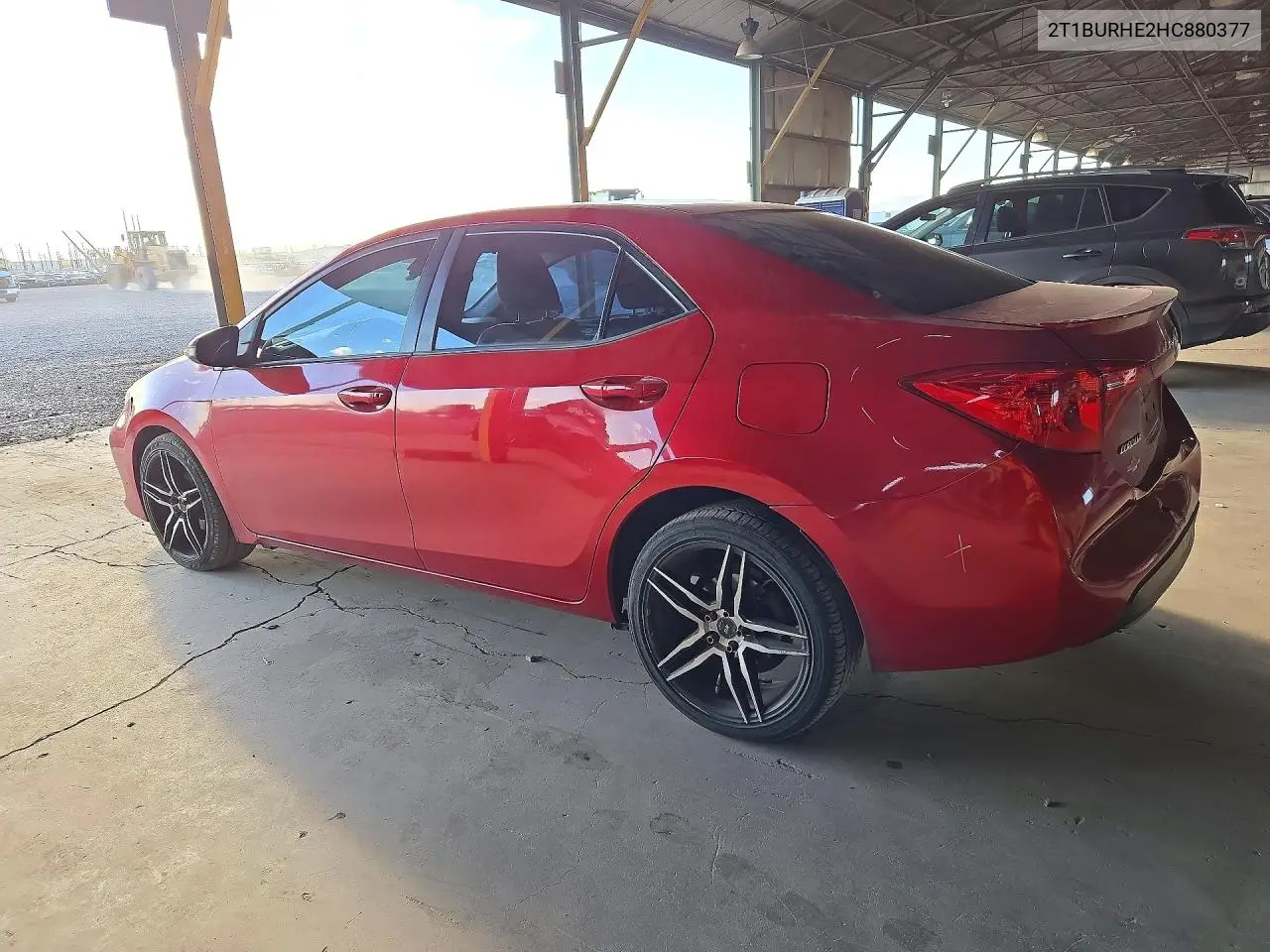 2017 TOYOTA COROLLA VIN 2T1BURHE2HC880377 — фото 2