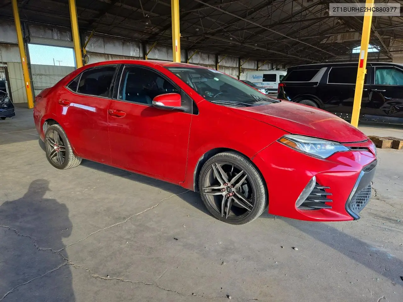 2017 TOYOTA COROLLA VIN 2T1BURHE2HC880377 — фото 4