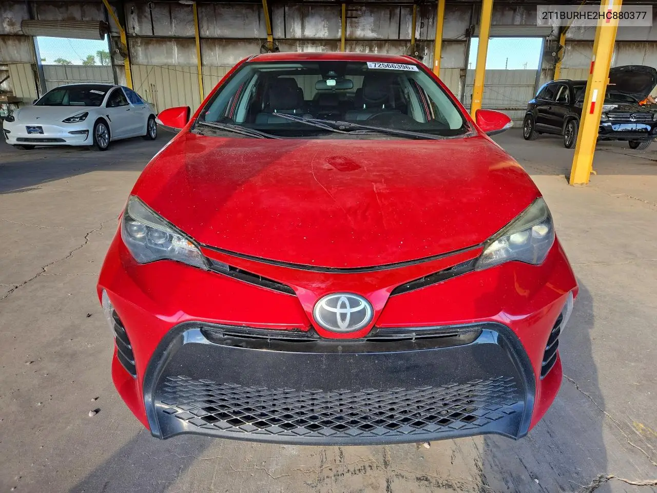 2017 TOYOTA COROLLA VIN 2T1BURHE2HC880377 — фото 5