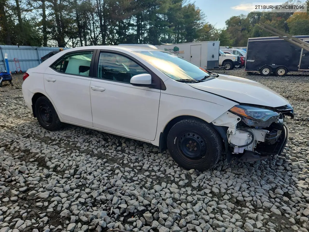 2017 TOYOTA COROLLA VIN 2T1BURHE7HC887096 — фото 4