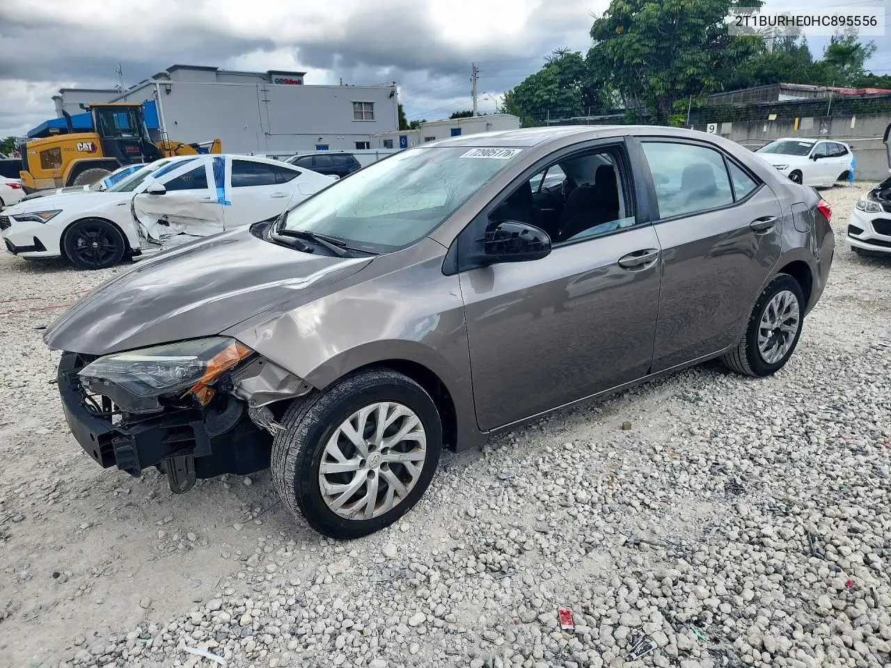 TOYOTA COROLLA 2017, VIN 2T1BURHE0HC895556