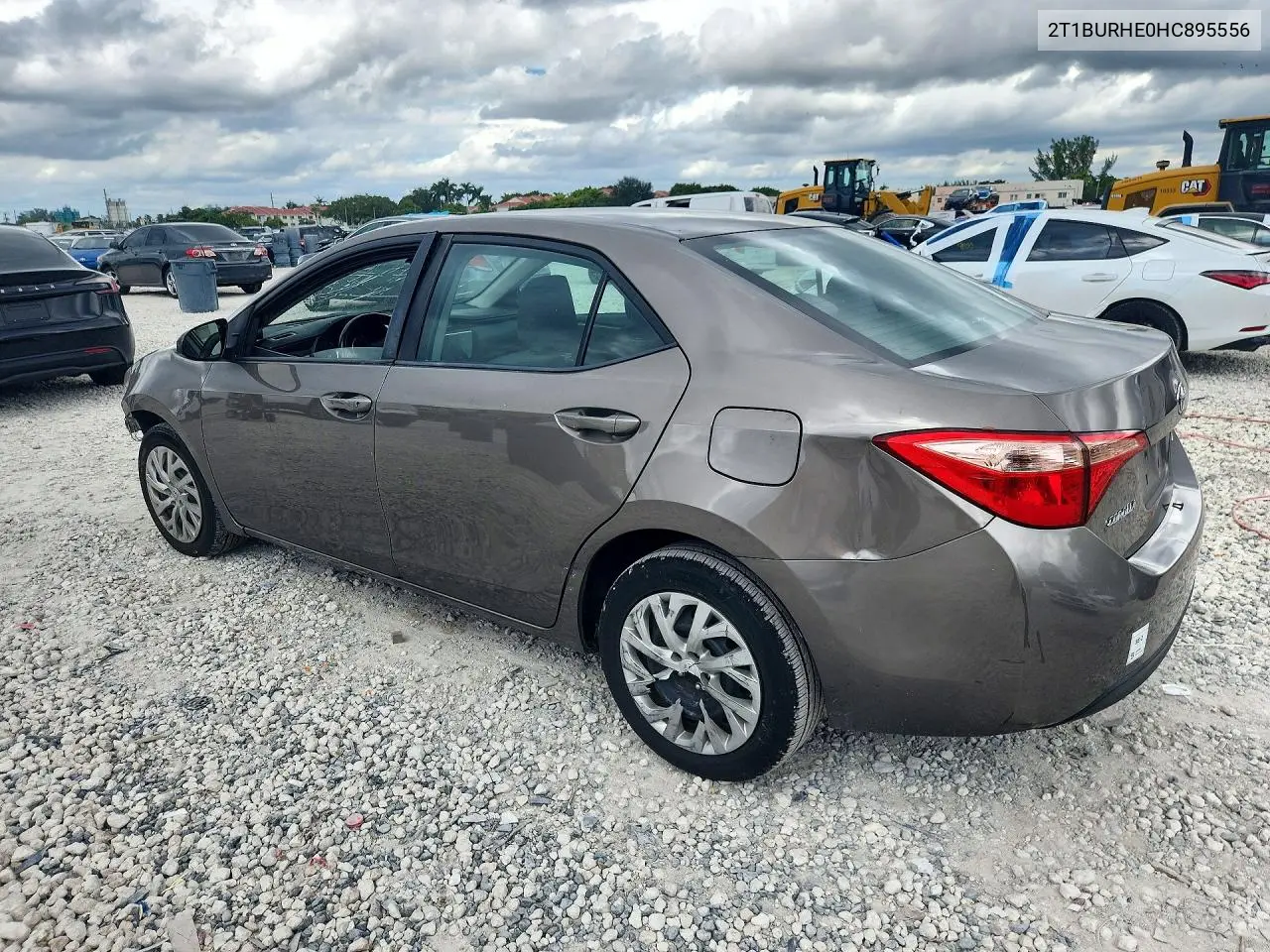 2017 TOYOTA COROLLA VIN 2T1BURHE0HC895556 — фото 2