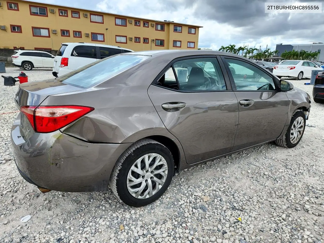 2017 TOYOTA COROLLA VIN 2T1BURHE0HC895556 — фото 3