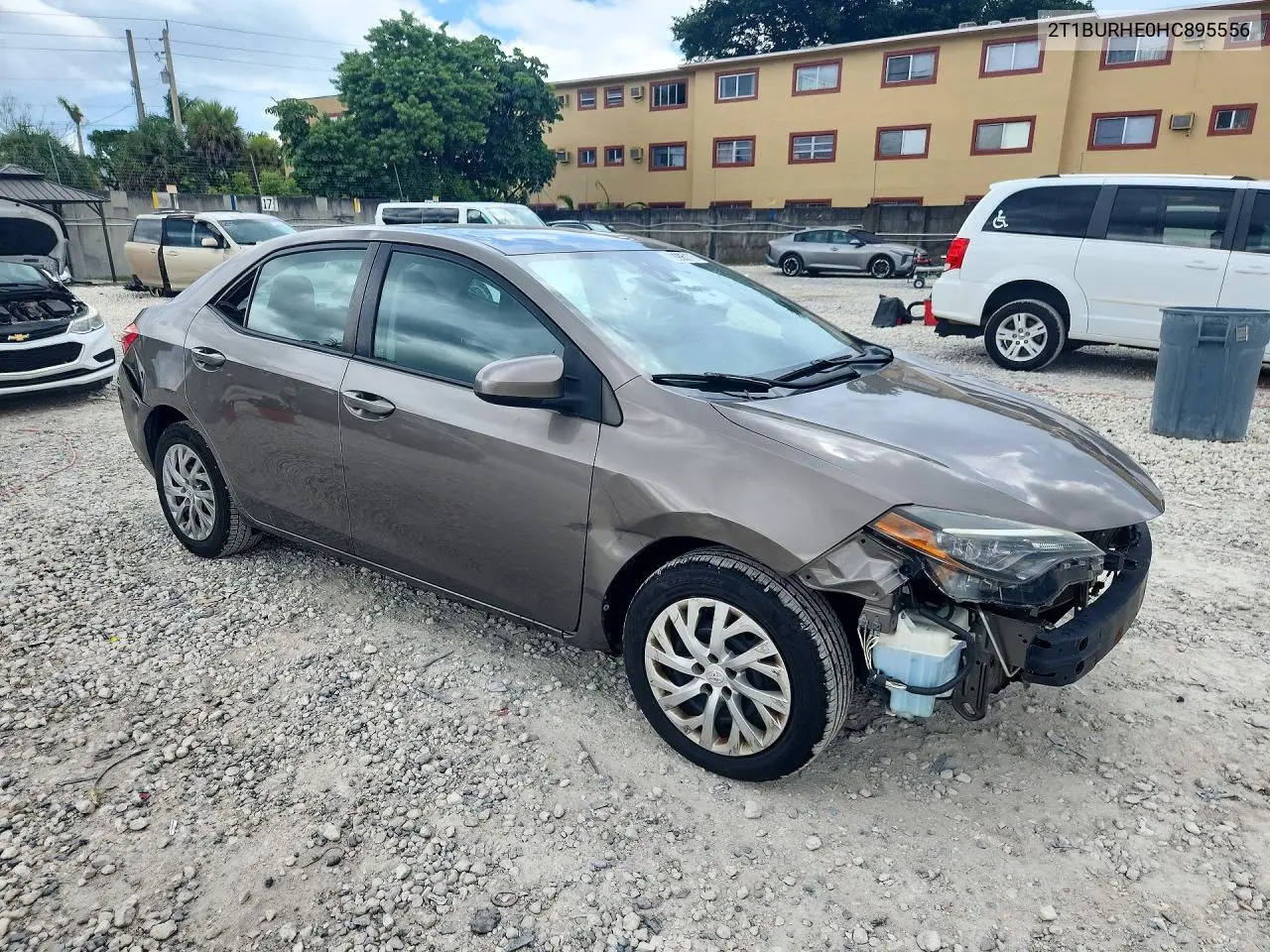 2017 TOYOTA COROLLA VIN 2T1BURHE0HC895556 — фото 4