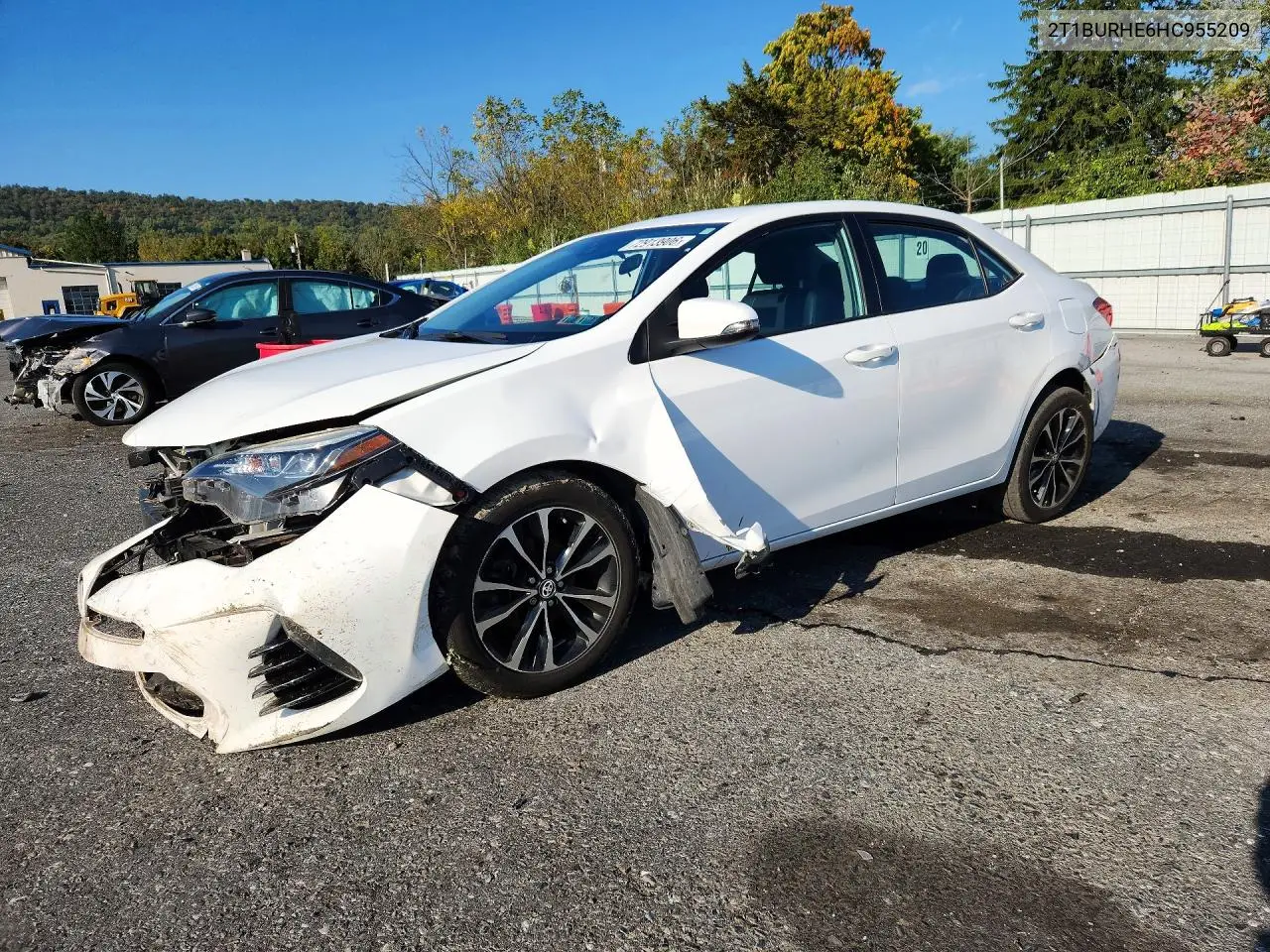 TOYOTA COROLLA 2017, VIN 2T1BURHE6HC955209