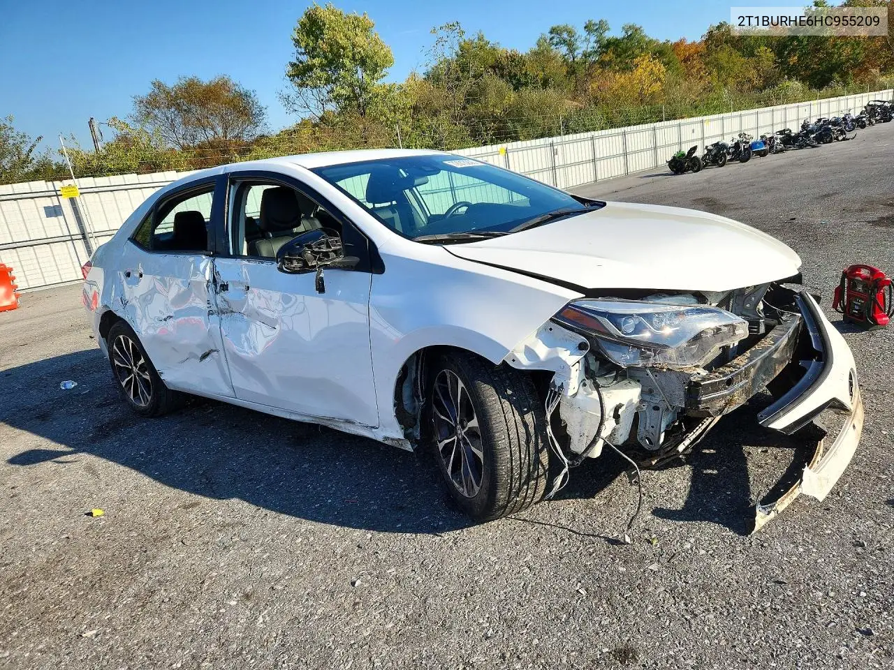 2017 TOYOTA COROLLA VIN 2T1BURHE6HC955209 — фото 4