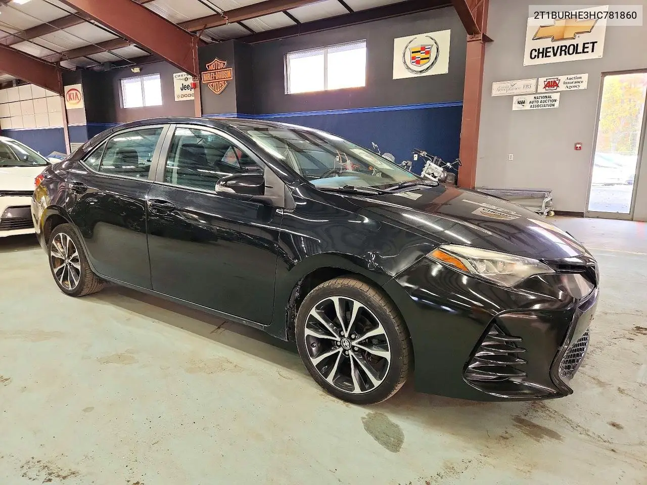 2017 TOYOTA COROLLA VIN 2T1BURHE3HC781860 — фото 4
