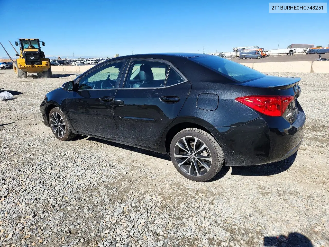 2017 TOYOTA COROLLA VIN 2T1BURHE0HC748251 — фото 2