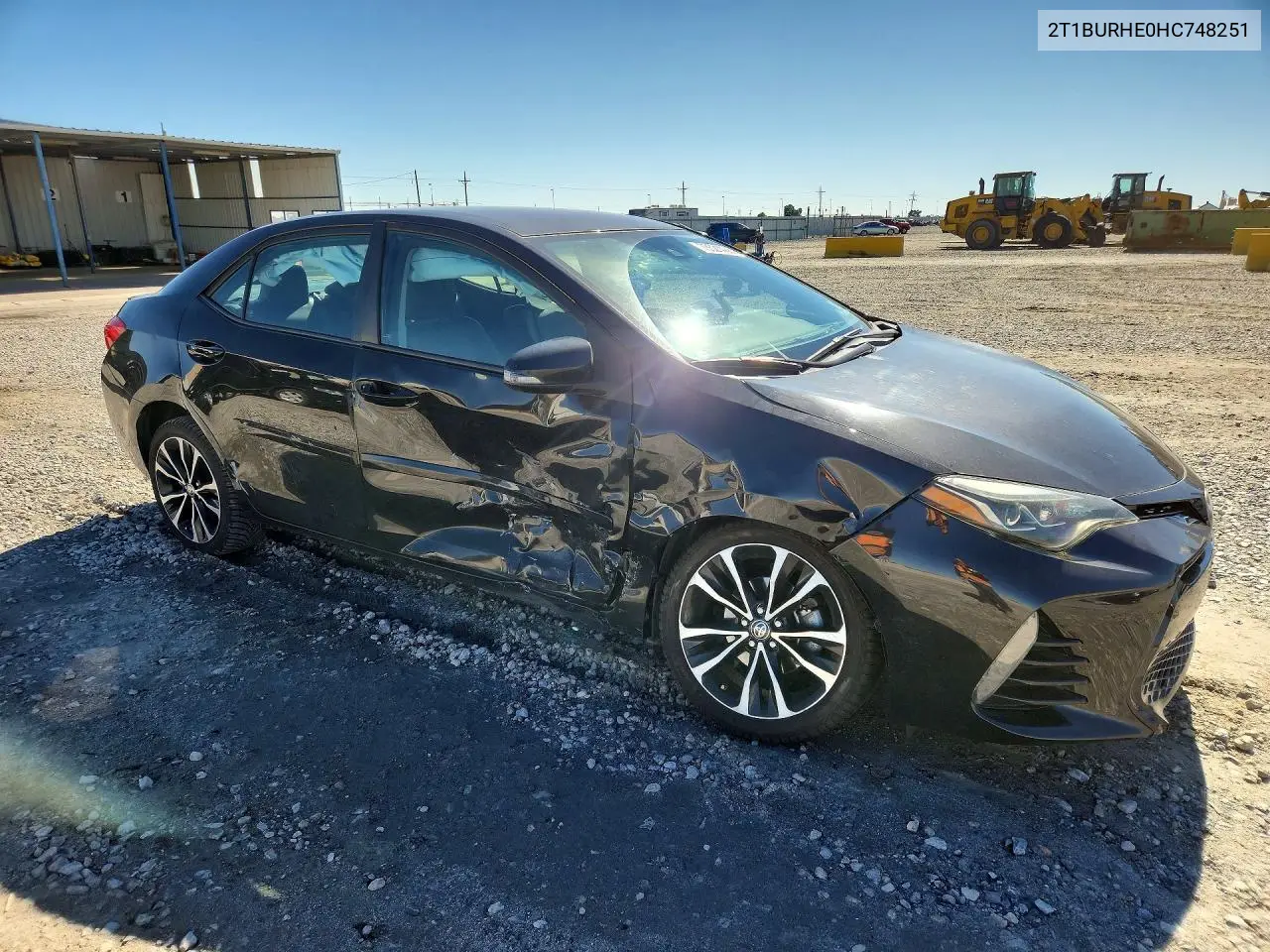 2017 TOYOTA COROLLA VIN 2T1BURHE0HC748251 — фото 4