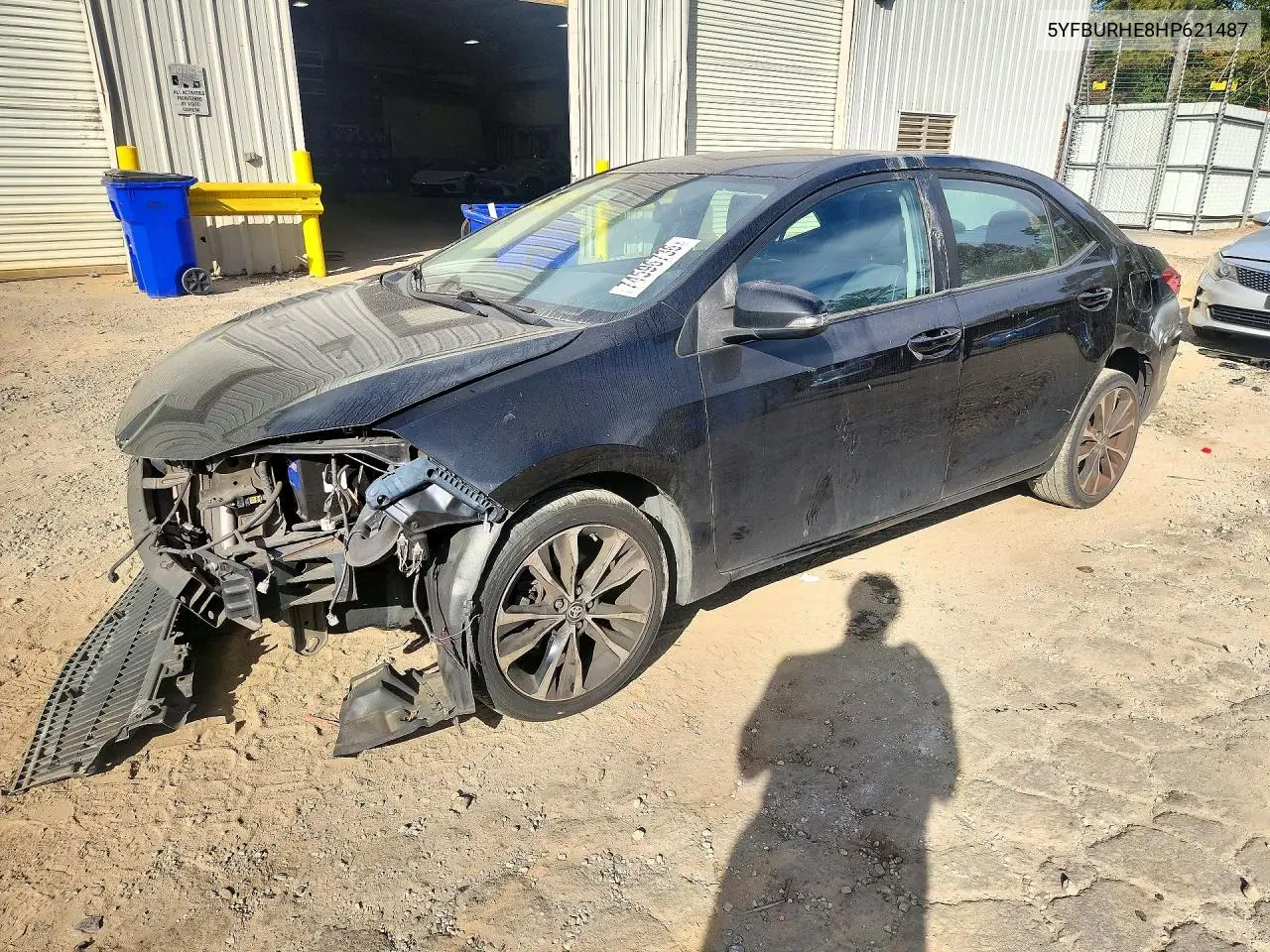 TOYOTA COROLLA 2017, VIN 5YFBURHE8HP621487