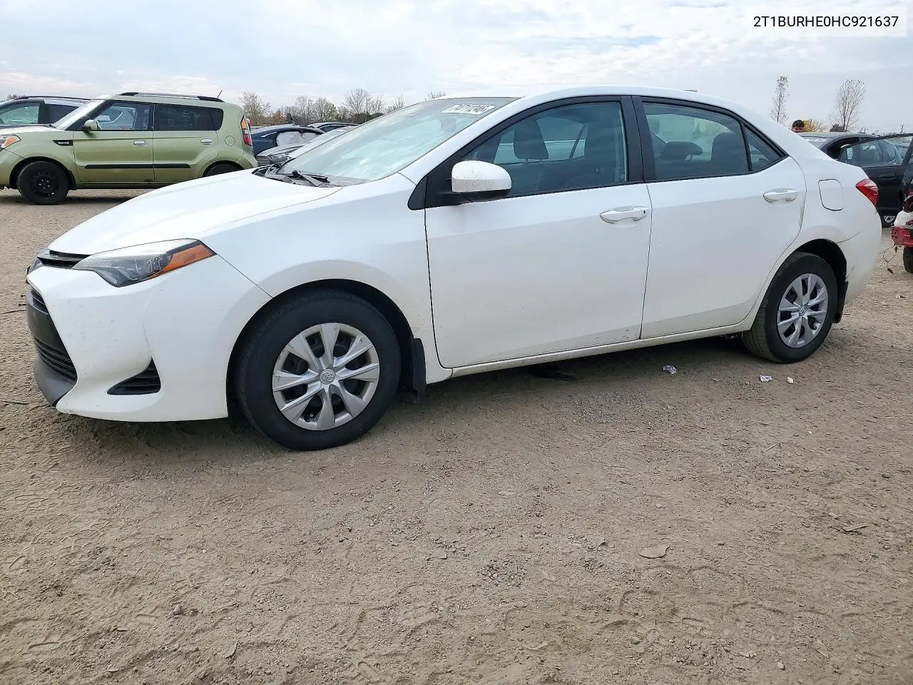 TOYOTA COROLLA 2017, VIN 2T1BURHE0HC921637