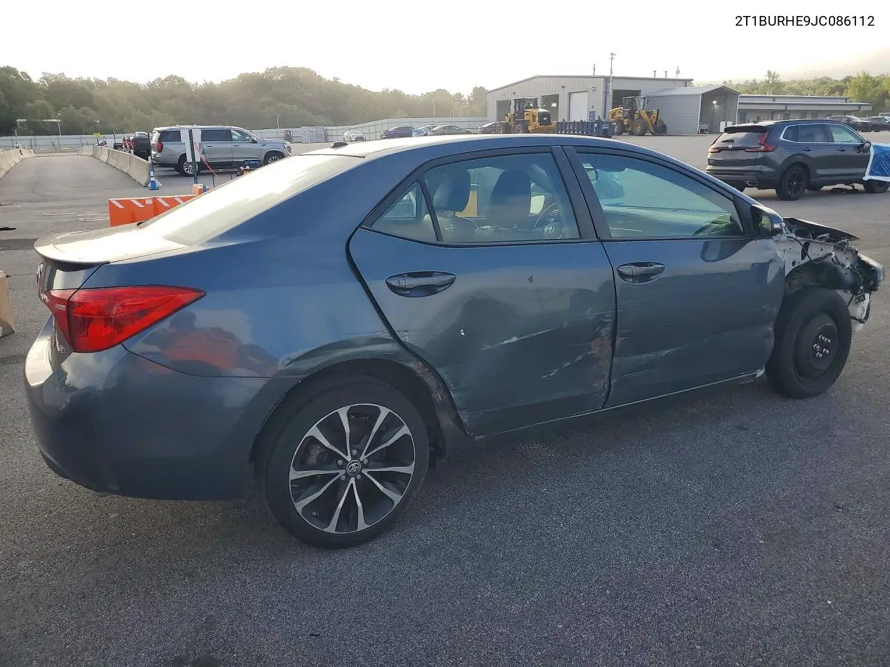 2018 TOYOTA COROLLA VIN 2T1BURHE9JC086112 — фото 3