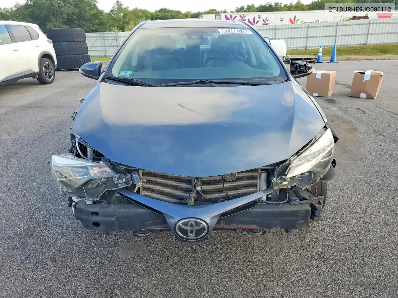 2018 TOYOTA COROLLA VIN 2T1BURHE9JC086112 — фото 5
