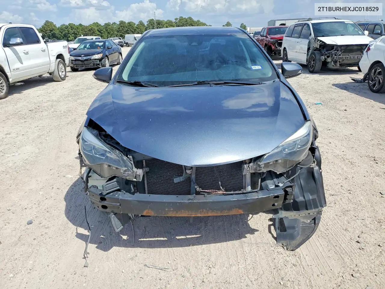 2018 TOYOTA COROLLA VIN 2T1BURHEXJC018529 — фото 5